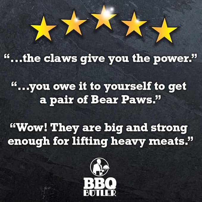 The Original Bear Paw Meat Shredder - Claws for Shredding Pork, Chicken & Any Meat (Teal)