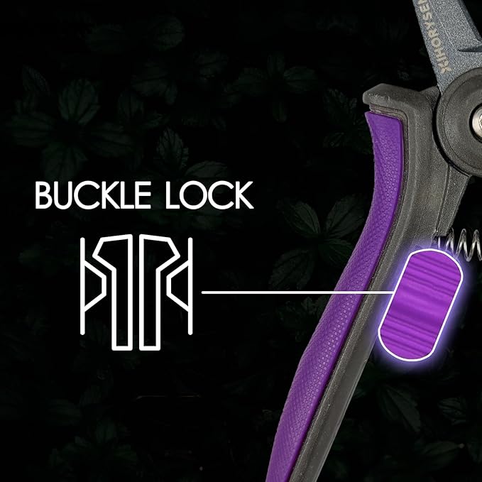 Non-stick Resin Resist Blade Micro-Tip Garden Snips 6" Fluorine Coating Garden Scissors Pruning Shear Precision Bud Trimming Hand Pruner Leaf Stem Sharp Snips Effort-saving 2 PACK