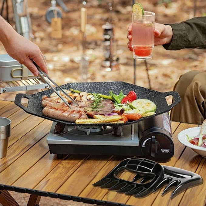 Meat Shredder Claws, Pulled Pork Claws for Meat Shredding, Chicken Shredder Tool Barbecue Accessories Gift for Men, Pack of 2