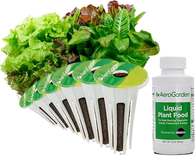 Miracle-Gro AeroGarden Indoor Gardening Seed Pod Kit, white