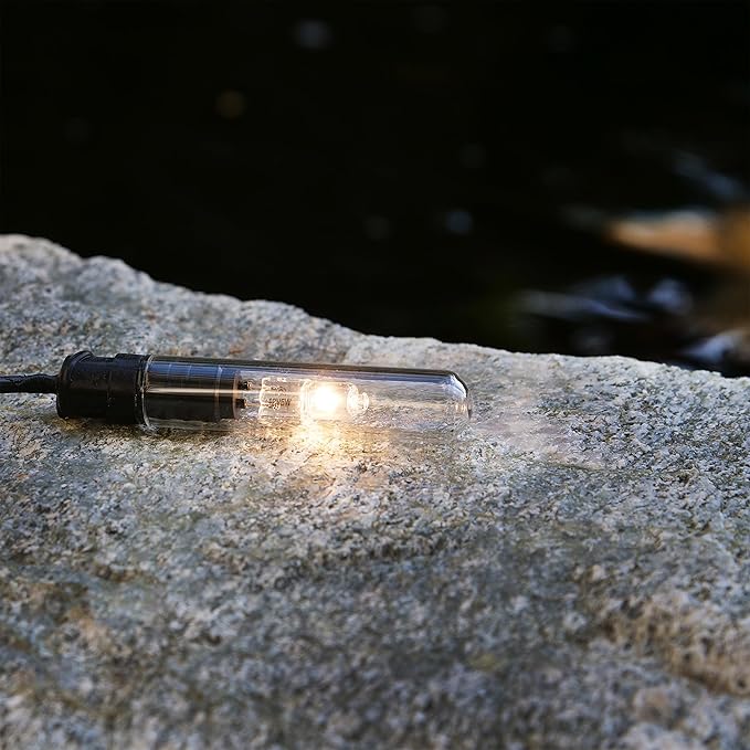 Alpine Corporation Outdoor Submersible Waterfall, Pond, and Fountain Halogen Lights