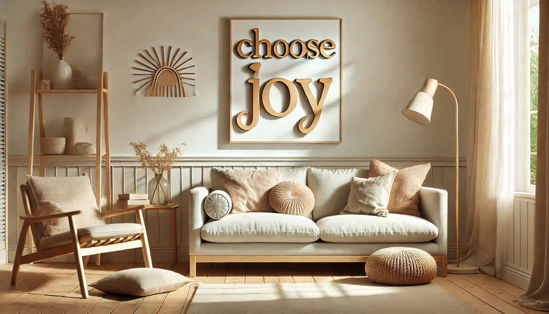 The Power of Words: Using Inspirational Signs in Home Design