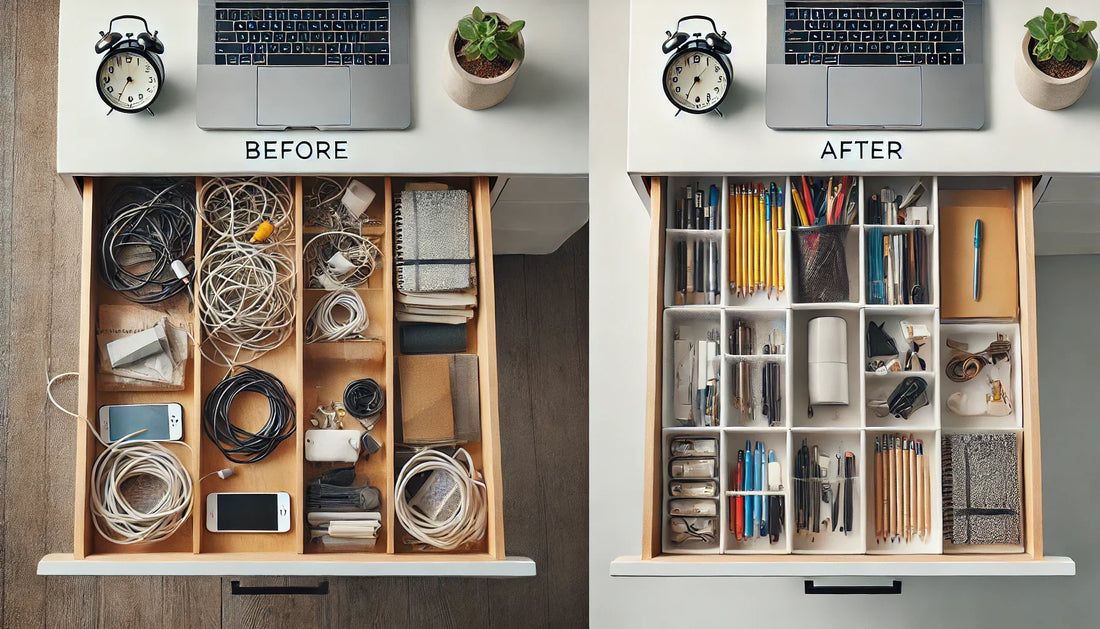 DIY Drawer Organizer Makeover