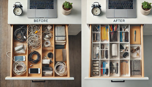 DIY Drawer Organizer Makeover