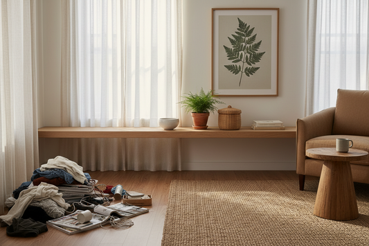 From Cluttered to Calm: 3-Step Decluttering Routine