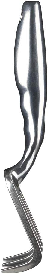 Heavy Duty Garden Tools with Digging Trowel, Transplant Trowel and Cultivator Hand Rake Solid One Piece Cast Aluminum Construction