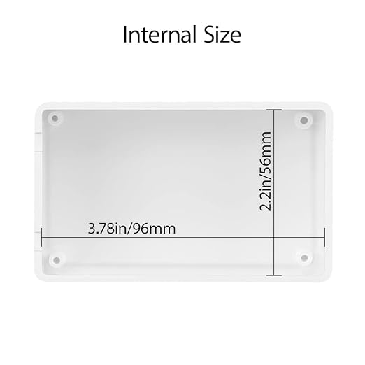 LeMotech Project Box 5 Pieces ABS Plastic Electrical Project Case Small - Image 5