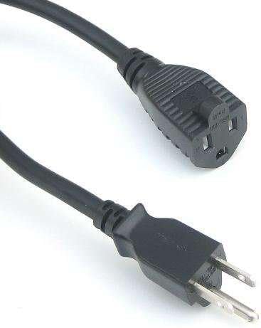 RiteAV - 3 Feet Power Extension Cord by RiteAV