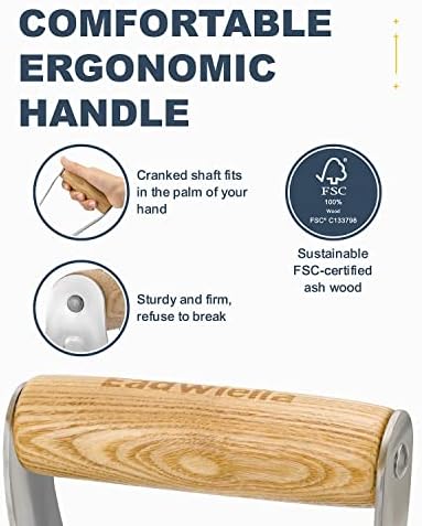 Bulb Planter Tool with 6 Inch Depth Measurment Tulip Bulb for Planting Tulip Daffodils Dahlias Garlics Bulbs Spring Fall Planting Handhold Planting Tool Garden Bulb Transplanter Hole Digger