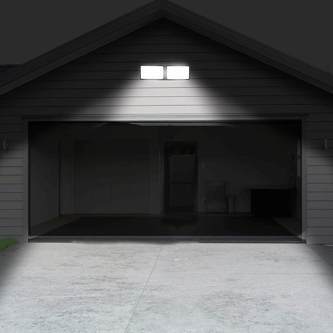 FAGUANGAO Dusk to Dawn LED Security Light, 18W Plug in Flood Light Outdoor - Image 7