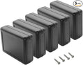 LeMotech 5 Pieces ABS Plastic Electrical Project Case Power Junction Box by LeMotech