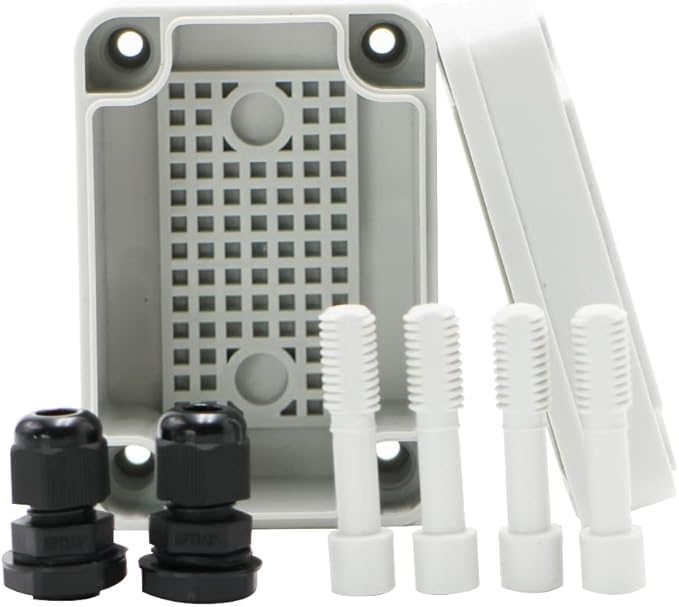 MAKERELE Outside Electrical Box Waterproof Grey 3.74”2.56”2.17” IP67 Small - Image 6