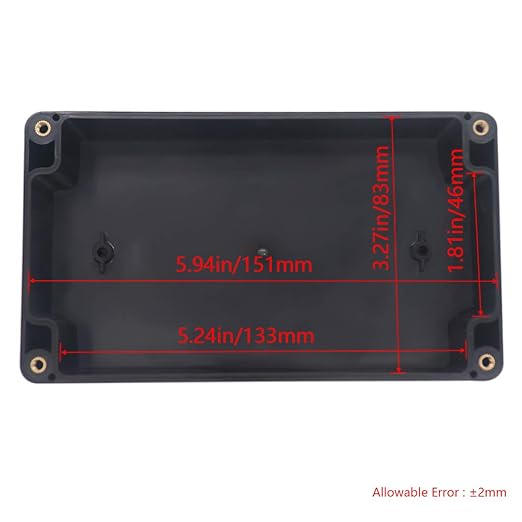 Junction Box IP65 Waterproof ABS Plastic Electrical Project Case Power Junction - Image 3