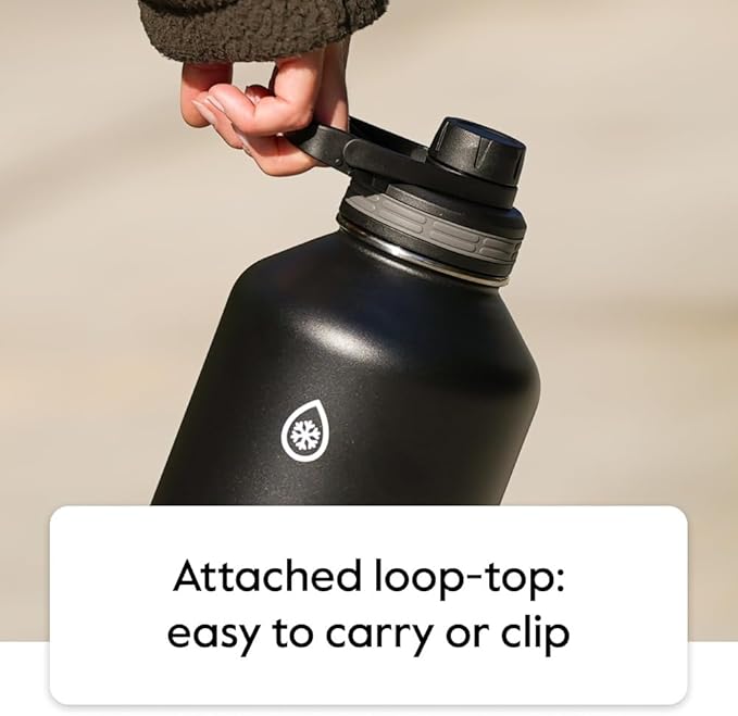 ThermoFlask Stainless Steel Water Bottles 2-Pack - Image 9