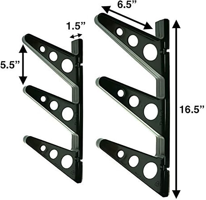 StoreYourBoard Ski Rack – Heavy-Duty Horizontal Ski Wall Mount & Snowboard Wall - Image 2