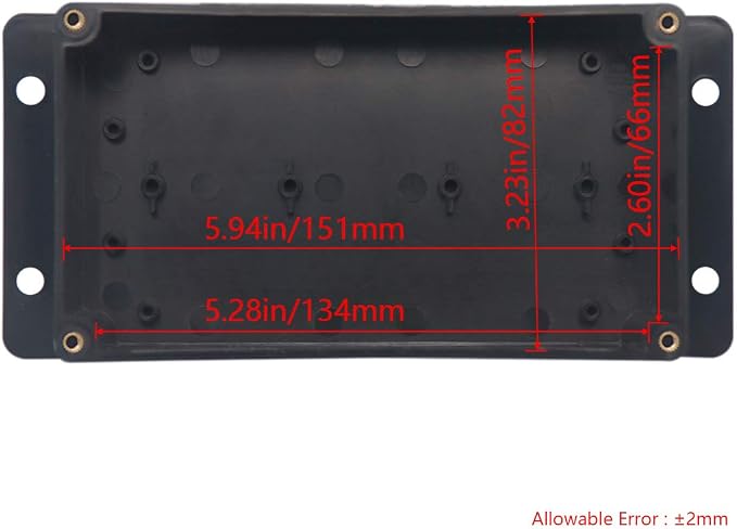 Project Box ABS Black Electrical Boxes IP65 Outdoor Waterproof Box Electronic - Image 4