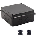 Junction Box, Reserved Holes Electrical Boxes Waterproof IP65 ABS Plastic by LuSumtly