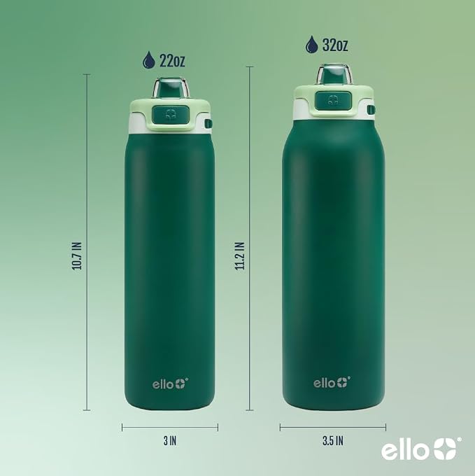 Ello Pop & Fill 32oz Stainless Steel Water Bottle - Image 7