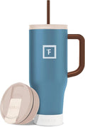IRON °FLASK Co-Pilot Insulated Mug w/Boot, Straw & Flip Cap Lids by IronFlask