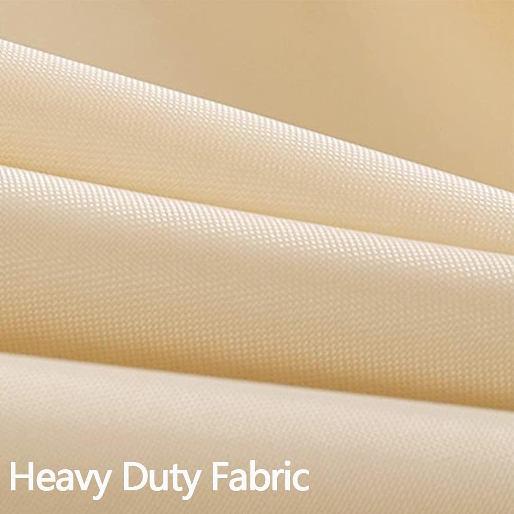 52 Inch Outdoor Prep Table Cover for Keter Unity XL Portable Outdoor Storage Cabinet Heavy Duty Waterproof BBQ Grill Prep Table Cover Patio Bar Cooking Cart, Beige