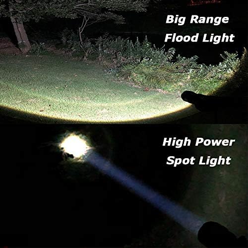 JARDLITE LED Emergency Handheld Flashlight, 4 Pack, Adjustable Focus, Water - Image 5