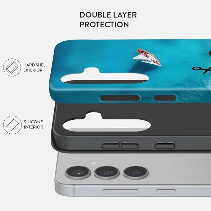 Compatible for Samsung Galaxy A16 5G Case, Dual Layer Heavy Duty 2 in 1 - Image 2
