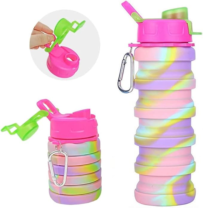 Collapsible Silicone Bottles 2 Pack - Image 4