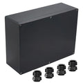 Junction Box IP65 Waterproof ABS Plastic Electrical Project Case Power Junction by Otdorpatio