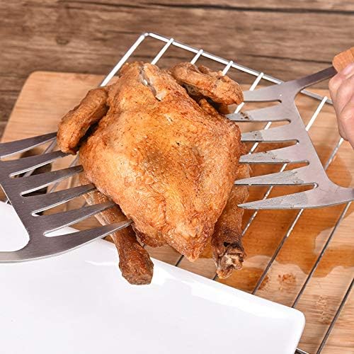Meat Shredder Claws - Professional, Stainless Steel, Easy to Use, Lightweight, Heat Resistant Claws for Pulling, Shredding, Lifting and Serving Chicken, Turkey, Pork, Beef and Game