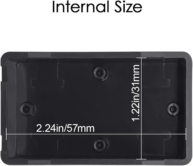 LeMotech Project Box 10 Pieces ABS Plastic Electrical Project Case Small - Image 3