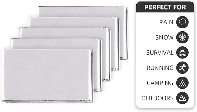 GALAXYLENSE Emergency Mylar Thermal Blanket - Image 7