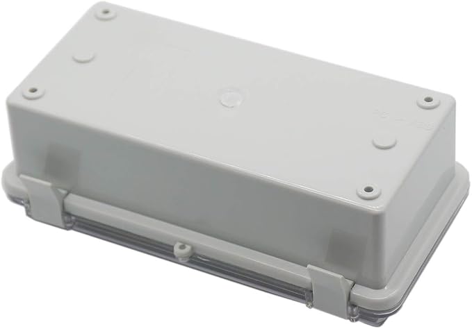 Zulkit 2pcs Junction Box ABS Plastic Dustproof Waterproof IP65 Electrical Boxes - Image 3