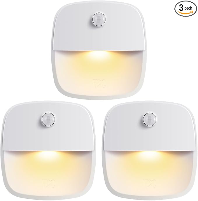 AMIR Upgraded Motion Sensor Light Indoor, Stair Lights Battery Operated by AMIR