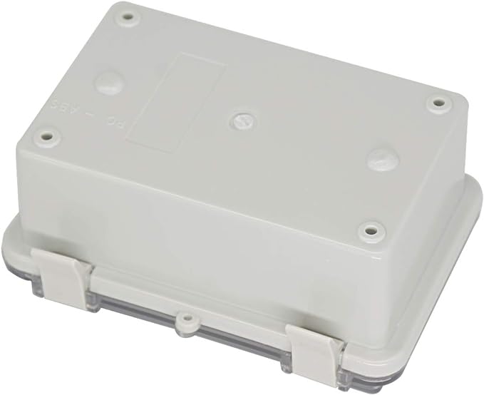 Zulkit 2pcs Junction Box ABS Plastic Dustproof Waterproof IP65 Electrical Boxes - Image 3