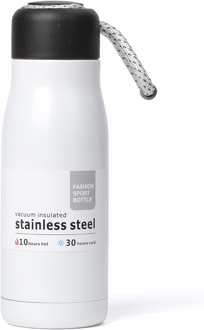 Small Water Bottle 12 oz, Dusgut Insulated Water Bottle, Stainless Steel by Dusgut