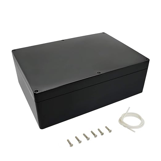 LeMotech ABS Plastic Electrical Project Case Power Junction Box, Project Box by LeMotech