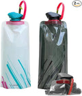 OULIGET Collapsible Water Bottles, Compact Bottle Folds Flat by OULIGET