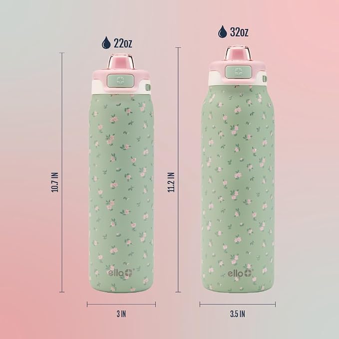 Ello Pop & Fill 22oz Stainless Steel Water Bottle - Image 6