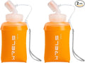 WRELS 350ml/500ml TPU Soft Water Bottles BPA Free Collapsible Soft Flask by WRELS