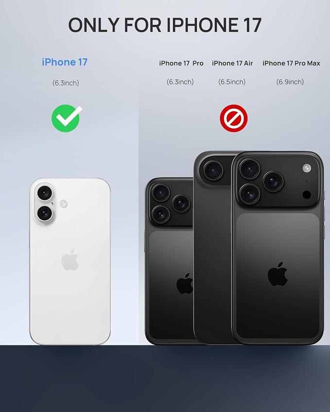 Lanhiem Magnetic for iPhone 17 Case, IP68 Waterproof Dustproof Case, Full Body - Image 8
