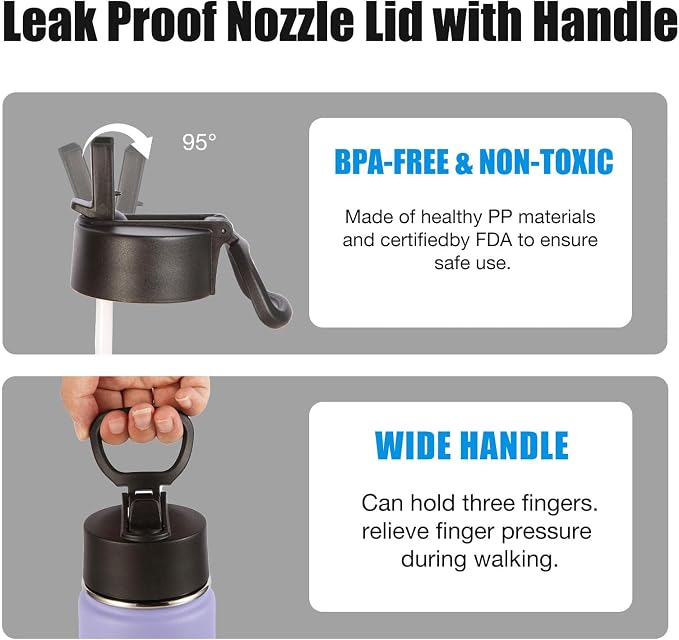 Volhoply 24 Ounce Insulated Water Bottle - Image 6
