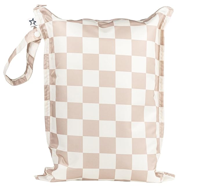 Tiny Twinkle Mess Proof Wet Bags | 1-Pack Reusable Waterproof Wet Bags by TinyTwinkle