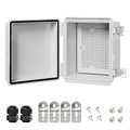 LeMotech Electrical Box, IP67 Waterproof Hinged Cover Stainless Steel Latch by LeMotech