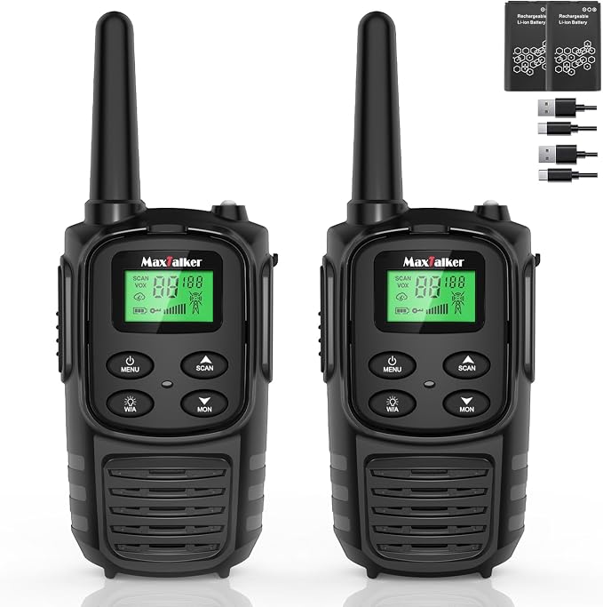 MaxTalker Walkie Talkies Long Range by MaxTalker