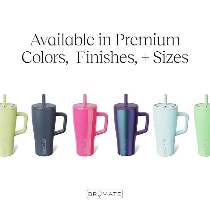 BrüMate Era 20 oz Tumbler with Handle & Straw | 100% Leakproof Insulated Water - Image 3