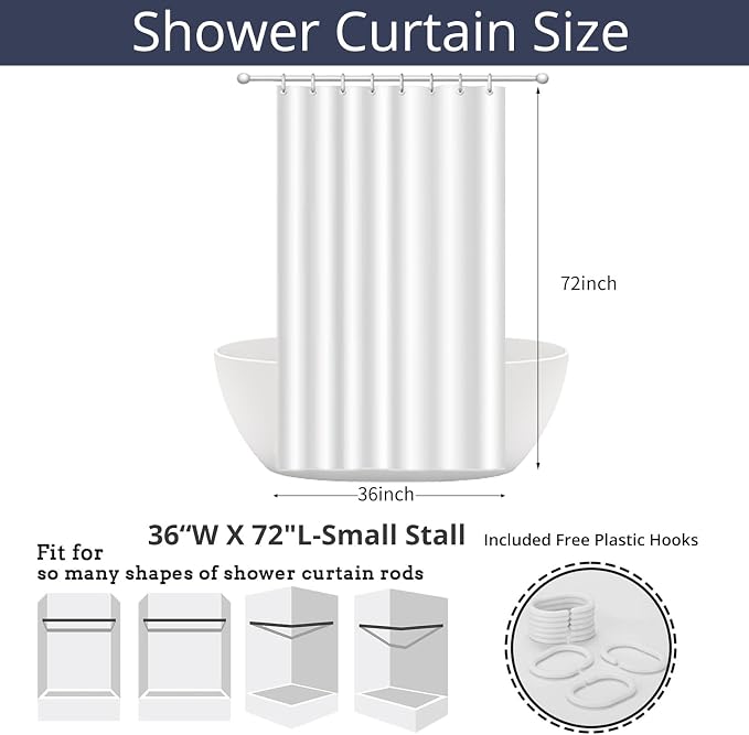 Yellow Bow Shower Curtain - Image 7