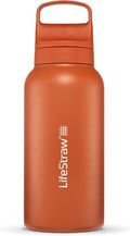LifeStraw Go Series — Insulated Stainless Steel Water Filter Bottle by LifeStraw