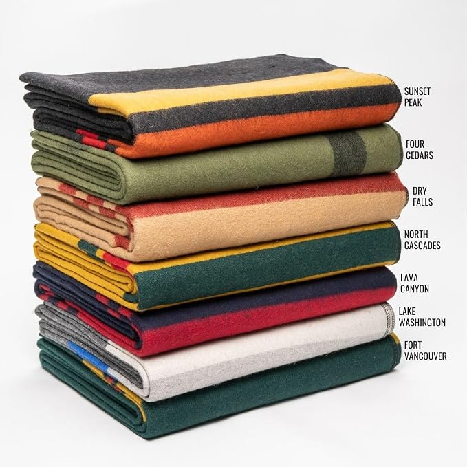 Arcturus Rainier Wool Blanket, Washable Wool Blanket - Image 8
