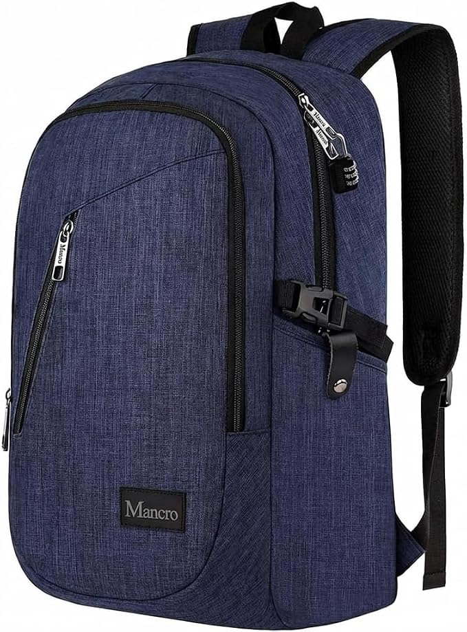 Mancro 17.3 in Business Laptop Backpack by Mancro
