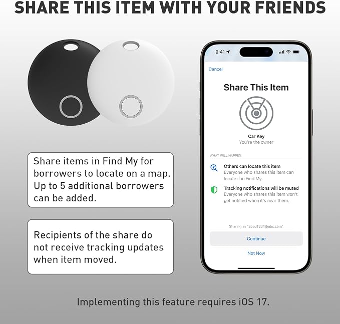 Smart Tracker Tags, Compatible - Image 7